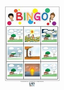 Flash Cards Bingo Games For Toddlers